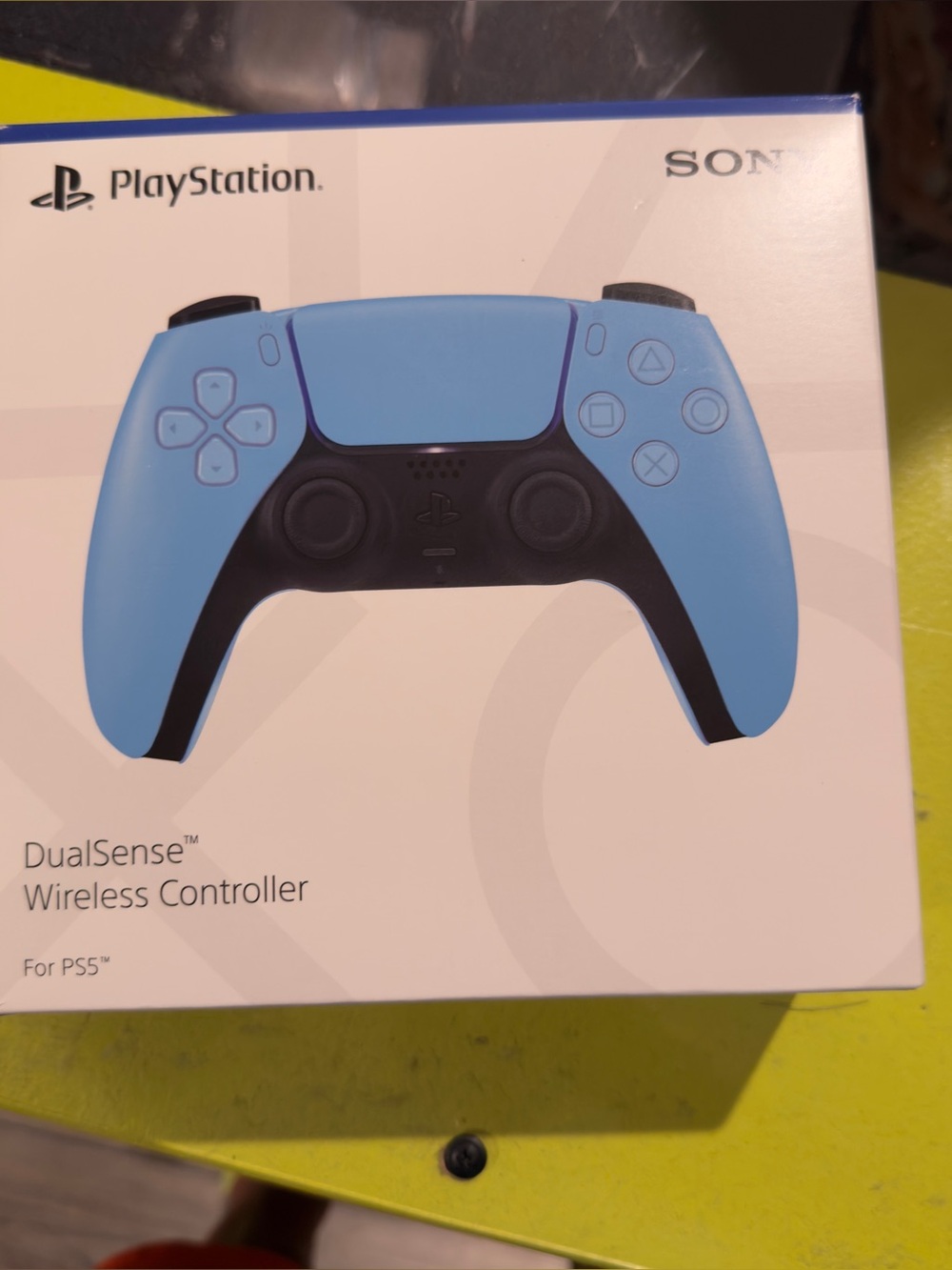 Sony PS5 / PS5 Pro controller. Blue. Dual Sense